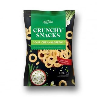 Фігурні вироби 150г Своя Лінія зі смаком сметани з зеленню