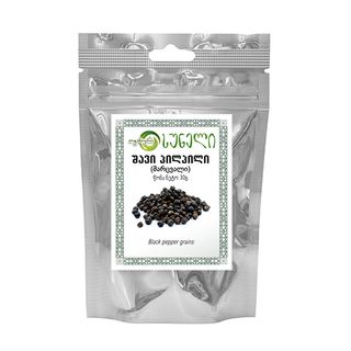 მარცვალი შავი პილპილი "ოჯახური" 30 გრ / 4860103390332