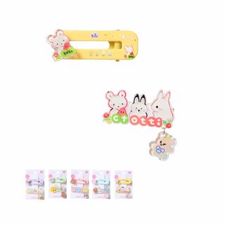 თმის სამაგრი/Cartoon Pendant Hair Clips (2 pcs)