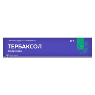 ტერბაქსოლი კრემი 1% 30გრ #1 0 TERBAXOL cream 1% 30g tube #1