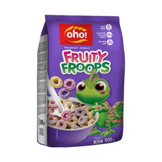 ბურბუშელა/OHO/ხილის ფრაგმენტებით/500გრ.