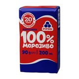 Морозиво ТМ Рудь Брикет 100% морозиво 90 г