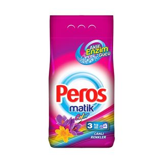 სარეცხი ფხვნილი "პეროსი" ავტომატი ფერადი 3 კგ / 8697713831742