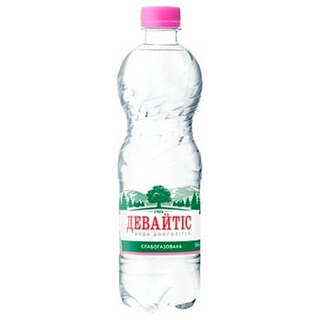 Вода Девайтіс слабогазована 0,5л., пет