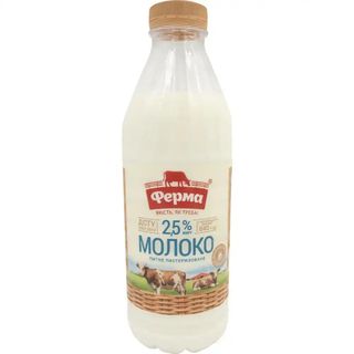 Молоко Ферма 2.5% пастеризоване 840 г