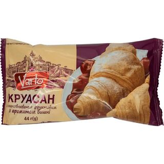 Круасан Varto з начинкою зі смаком вишні 44 г