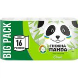 Папір туалетний Сніжна панда Classic 2-x шаровий 16 шт