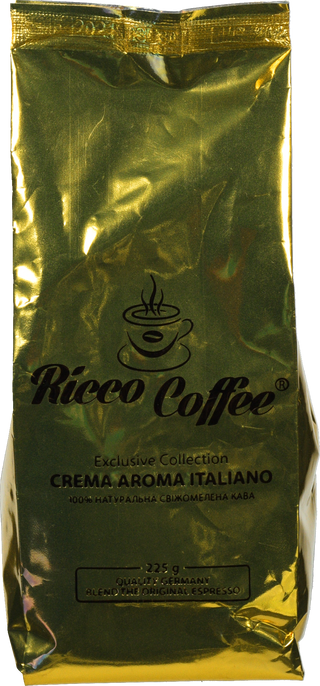 Кава Рікко 225/250 г мел. Крема Арома