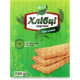 Хлібці Galleti Три злаки 100 г