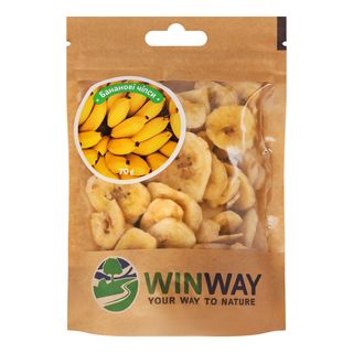 Банановi чiпси Winway 70г сушенi