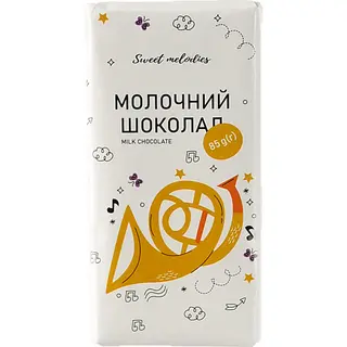 Шоколад Sweet Melodies 85г молочний PL