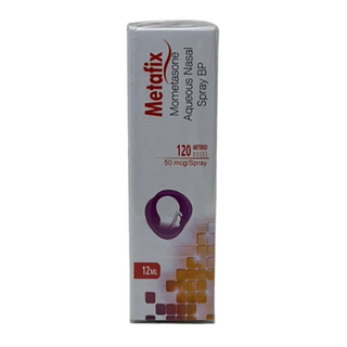 მეტაფიქსი სპრეი ცხვირის 50მკგ/1დოზა 120დოზა #1 0 Metafix  50mcg/dose 120 doses nasal spray  vial N1
