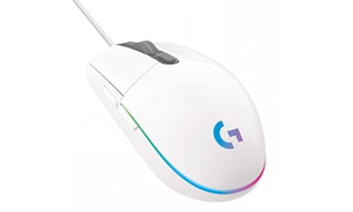 LOGITECH G102 LIGHTSYNC Corded Gaming Mouse - WHITE - USB - EER