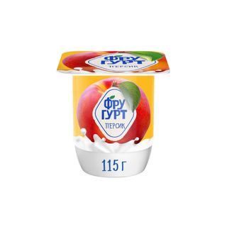 Йогурт Фругурт Персик 2,5% 115 гр