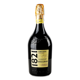 Вино ігристе Bolgrad Vintage 1821 біле напівсолодке 0,75л