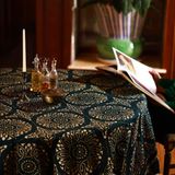 სუფრა "ინტელიგენცია" - 140x140 მწვანე