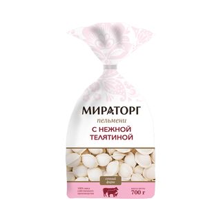 Пельмени Мираторг с нежной телятиной 700 г