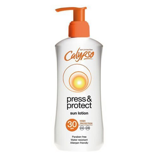 კალიფსო - PP მზისგან დამცავი ლოსიონი SPF30 200მლ 0 Calypso Press Protect Sun Lotion SPF30
