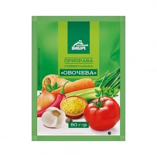 Приправа 80 г Розумний вибір універсальна Овочева м/уп