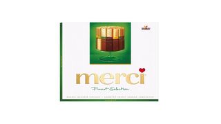 Storck - "merci"- შოკოლადის ასორტი ნუშით 10X250გრ  