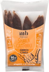 Ковбаса MB Foody Салямки димна слива куряча сиров'ялена 80 г