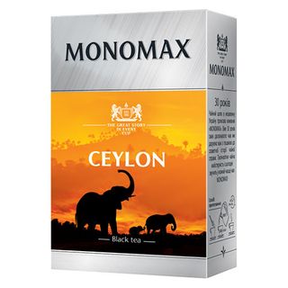 Чай фас. чорн. МОНОМАХ Ceylon / 90 г