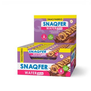 SNAQ FABRIQ "WAFERS" ვაფლი შოკოლადის და თხილის 20გრ