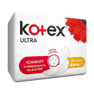 კოტექსი - ულტრა ნორმალი /4წვ/ #10 2621 5029053542621 Kotex - Ultra Normal /4lb/ 2621 #10
