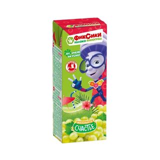 Нектар Фиксики яблоко -виноград 0,2л шк: 4813163005272