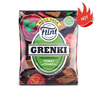 Грінки Flint житні томат спайсі 100г