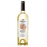 Вино 0,75л Коблево Мускат біле напівсолодке 9-12%, Україна