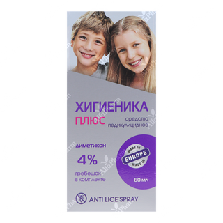 Հիգիենիկա պլյուս ցողացիր 4% 60մլ