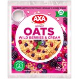Каша вівсяна миттєвого приготування Axa Premium з вершками та лісовими ягодами 40 г