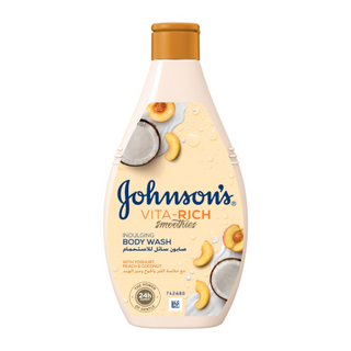 Гель для душа Johnson's Vita-Rich Smoothies розслабляючий з йогуртом, кокосом та екстрактом персика 250 мл
