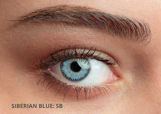 კონტაქტური ლინზა Twins Queens Siberian Blue