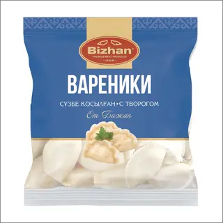 Вареники с творогом полулепка -0,400 гр