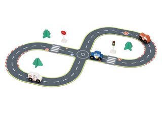 City Road Set – ქალაქის საგზაო სათამაშო კომპლექტი