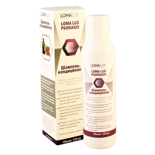 ლომა-ლუქსი ფსორიაზის შამპუნი 240მლ ფლაკონი  #1  Loma Lux psoriasis shampoo condecioner 240ml #1