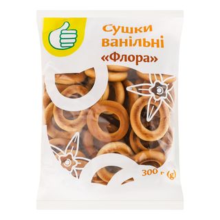 Сушки Pouce Ванільні Флора 300Г