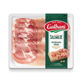 გალბანი ლორის და ძეხვის ასორტი 110 გ.