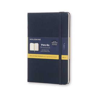Записник Moleskine Two-go Медіум / Синій