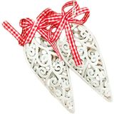 Набір новорічних прикрас "Бурулька" 2шт, 12см, арт.20TJ2359