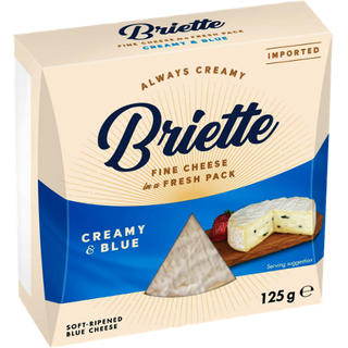 Сир Kaserei Briette Creamy&Blue 60% 125 г