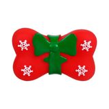 Іграшка Wouapy для собак новорічна Кістка вінілова 11,8x7,5x4см