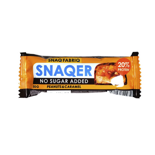 SNAQ FABRIQ Батончик глаз. "Арахис и карамель", 50 гр.