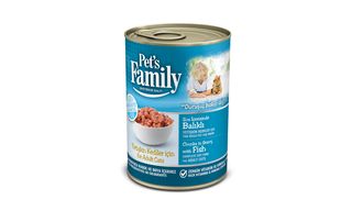 კონსერვი PetsFamily კატისთვის თევზით 400 გრ