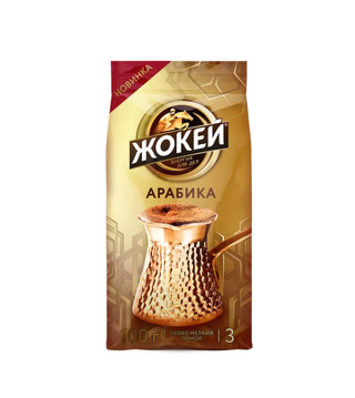 Кофе Жокей Молотый Для Туkzи 100гр Дой/пак Рф4605246007729