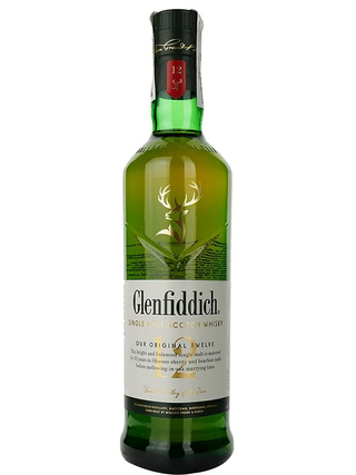 Віскі Гленфіддік / Glenfiddich, 12 років, 40%, 0.5л