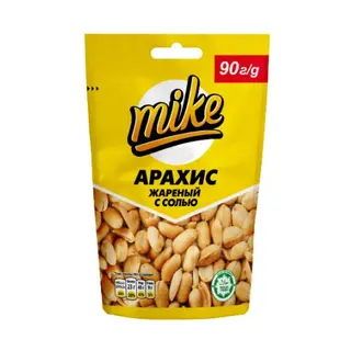 Арахис жареный соленый Mike 90г