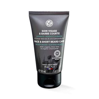 Крем-Гель для Лица и Короткой Бороды с Алоэ Вера БИО и Ромашкой БИО